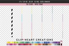 Paper Straws Clip Art - 100 Clip Art Graphics Product Image 1