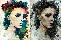 Watercolor Portrait Photo Template Product Image 7