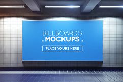 Subway Billboards Mockups Vol.3 Product Image 3