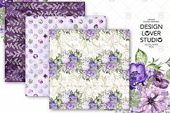 Ultra Violet digital paper pack Product Image 5