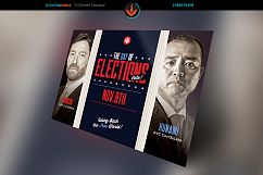 Election Flyer Photoshop Template Product Image 3