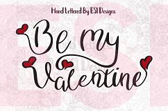 Be My Valentine Quote. Product Image 1