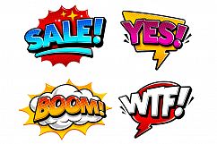 Comic Speech Bubbles Product Image 3