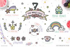 Little Queen - princess graphic pack - kids  and girls Product Image 4