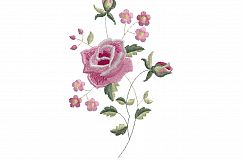 Antique Vintage Old Style Single Rose Product Image 4