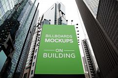 Billboards Mockup on Building Vol.2 Product Image 4