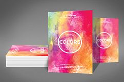 Dj Watercolor Flyer Product Image 2