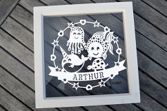 Fish Paper Cut SVG File Product Image 2
