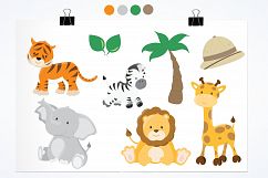Safari Animals graphics and illustrations Product Image 2