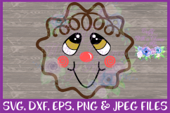 Christmas Gingerbread Man Face SVG for Cricut &amp; Silhouette Product Image 4