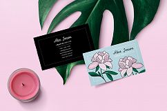 Botanical Business Card Product Image 3