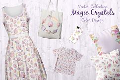 Magic Crystals - vector collection Product Image 16