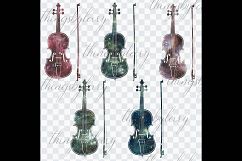 20 Galaxy Violin Clip Arts Music Galaxy Wedding Romantic Product Image 8