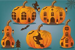 Halloween bundle, Halloween illustrations, Halloween pumpkin Product Image 3