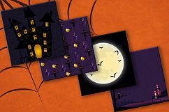 Halloween, Halloween Scrapbooking, Halloween Digital Papers Product Image 2