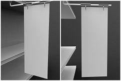 POSM Store Shelf Banner 3D Render Product Image 2