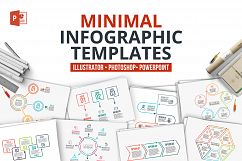 Minimal infographic PPT presentation Product Image 1