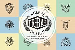 Animal Tribal Design | from A to L Product Image 1