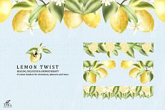 Lemon Twist Graphic Illustrations and patterns Product Image 4