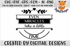 Miracles SVG - png - eps - dxf - ai - fcm - Product Image 1
