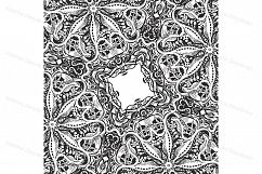 A collection of square hand-drawn patterns Product Image 11