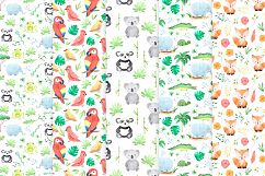 Watercolor Animals Patterns Set  Product Image 3