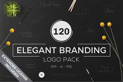 120 Elegant Branding Logo Pack Product Image 1
