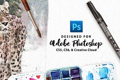 Realistic Watercolor Portrait Effect for Photoshop Product Image 9