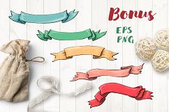 Set of vector sweets Product Image 6