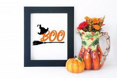 Boo SVG Cut File - Halloween SVG Cut File Product Image 4
