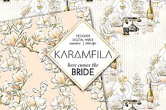 Bride and Groom Wedding Patterns Product Image 8