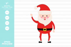 Santa Claus SVG DXF EPS PNG Product Image 1