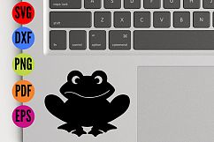 Frog SVG / Toad SVG Design Cutting File  Product Image 4