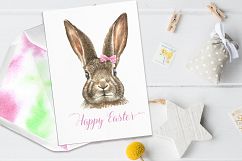 Watercolor Easter Bunny Collection Product Image 8