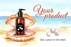 Pearls. Watercolor collection Product Image 6