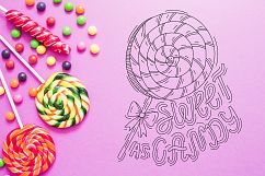Love is sweet. Lettering and illustrations Product Image 2