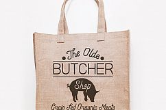 The Olde Butcher Shop | Cut Print | Farmhouse | SVG | PNG Product Image 2