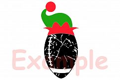 Football Christmas Hat svg Elf sweater Elf sweater 1048s Product Image 3