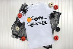 Happy Halloween SVG Cut File - dxf - png - eps - jpg - svg Product Image 7