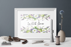 Watercolor flower Clip Art â€“ Morning-Glory Product Image 11