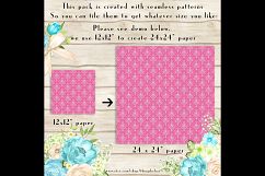 100 Seamless Antique Damask Digital Papers 12 x 12 inch Product Image 3