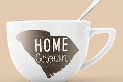 Home Grown USA Map | 50 States &amp; DC | Cut SVG | Print PNG Product Image 6