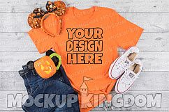 Unisex Crew Neck Shirt Mockup, Bella Canvas Mockup Product Image 1