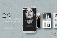 Animated Instagram Stories Templates - Minimal Boutique Product Image 13