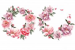 HandDrawn Watercolor Bundle FLOWERS2 Product Image 16