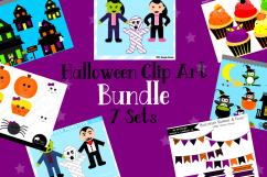 Halloween Clipart Graphics Bundle, Illustrations Product Image 1