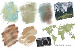Wanderlust Hand Drawn Design Kit Product Image 6