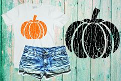 Pumpkin svg, grunge svg, Thanksgiving svg, 374sv Product Image 1