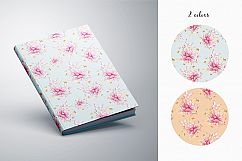 Butterflies and Crystals Seamless Patterns Bundle Product Image 3