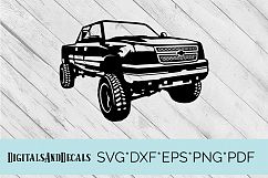 Chevy Truck SVG Cutting File  Product Image 1